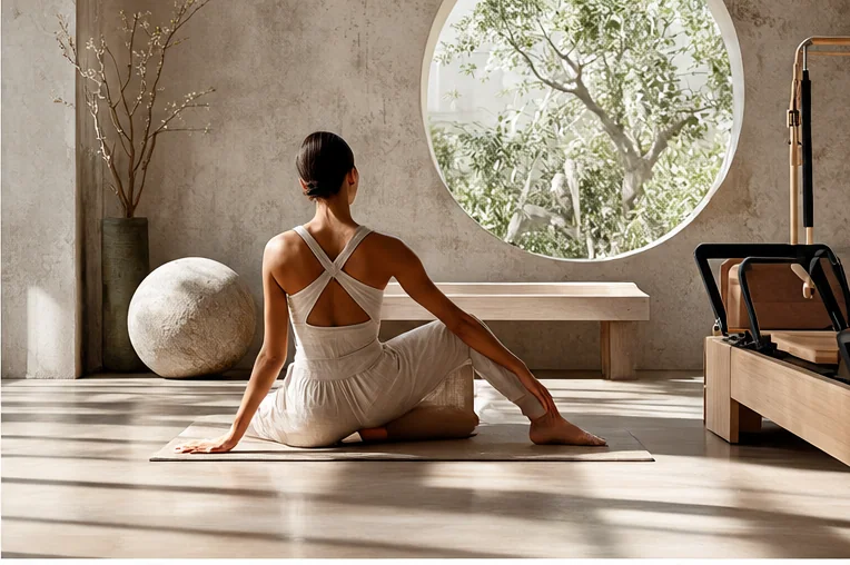 Земно и спокойно Pilates пространство